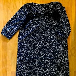 Ann Taylor Tunic Dress Lace Detail - L